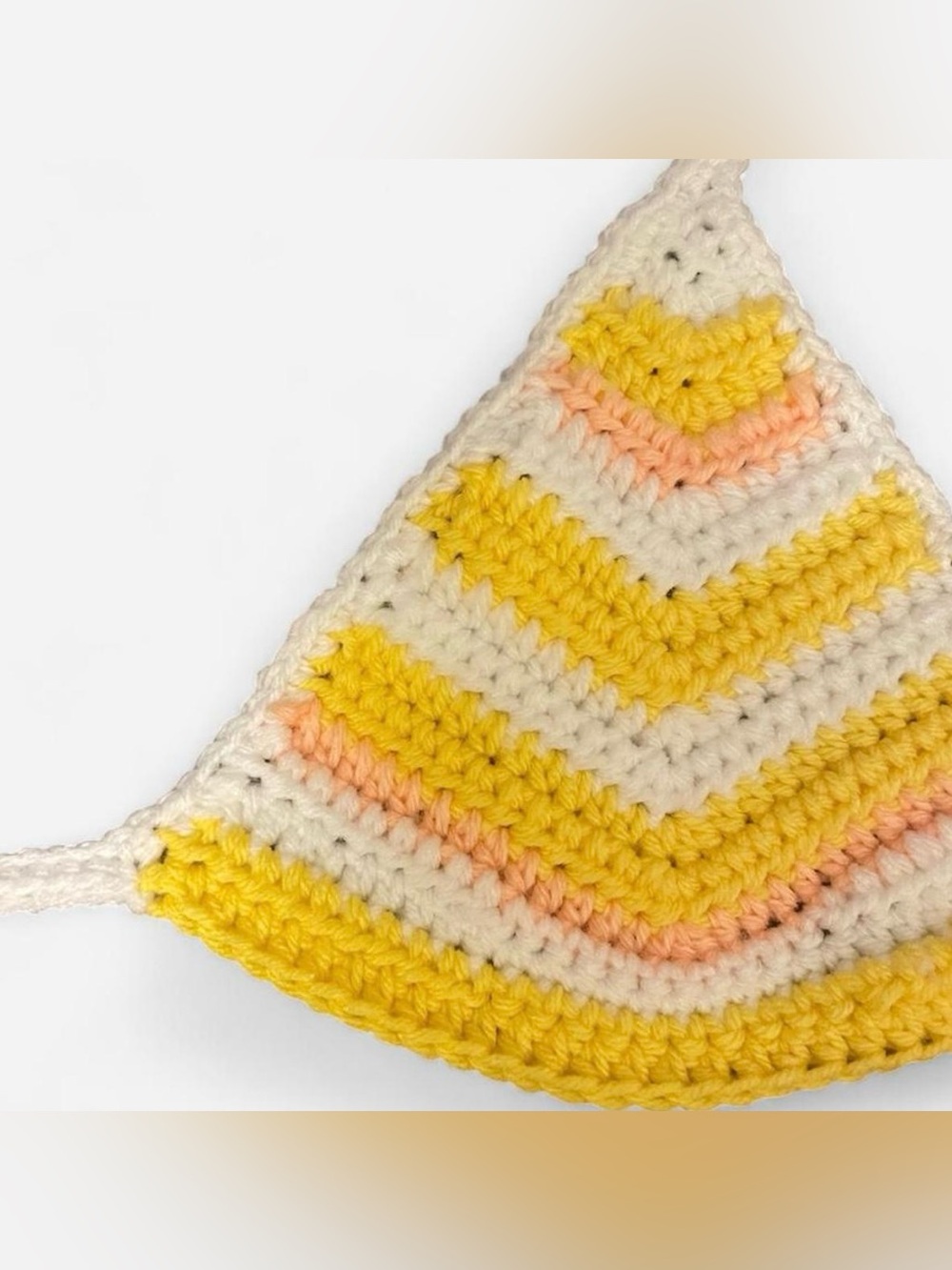 Handmade Crochet Bikini Top 💛 - Picture 2 of 3